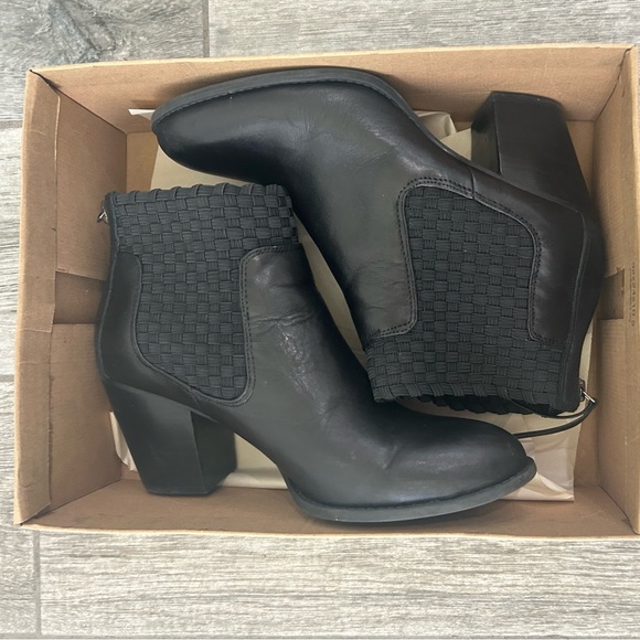🖤 Jessica Simpson Yeni Ankle Bootie. Black Leather Size 10 😍 - Picture 5 of 13